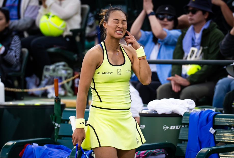 皇冠体育登陆首页-WTA印第安维尔斯赛:郑钦文0-2不敌鲁季奇 无缘32强