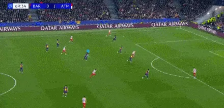 皇冠体育app-鲁杰里左路起球,瑟洛特抢点破门扩大比分,巴萨0-2马竞